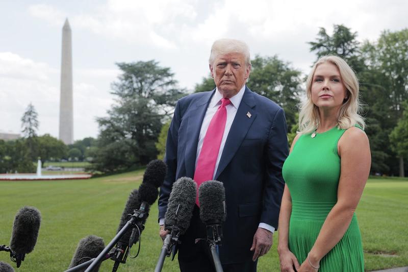 Trump Gives Karoline Leavitt the Weirdest Compliment Imaginable