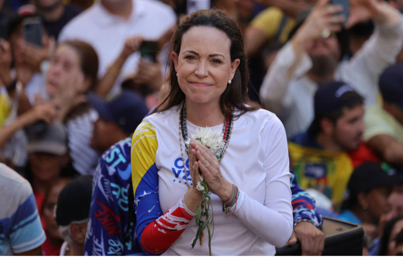 Nobel Peace laureate calls for US bombing of her country