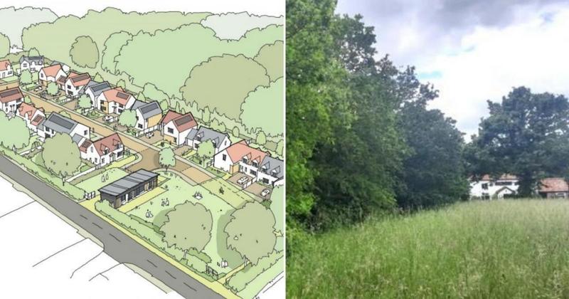 Plans for housing estate in Norfolk village blocked by council Plans for housing estate in Norfolk village blocked by council