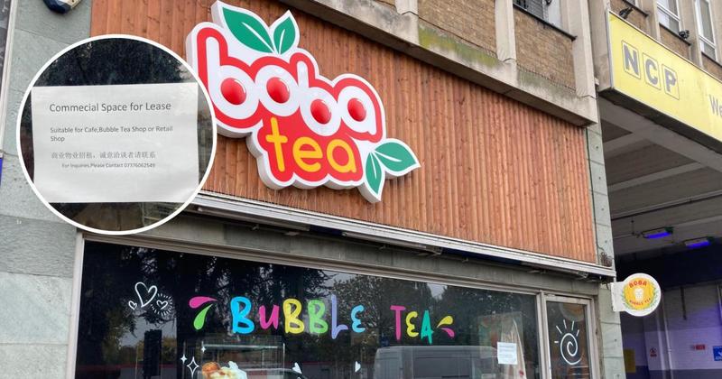 Site of former bubble tea shop in Norwich up for lease