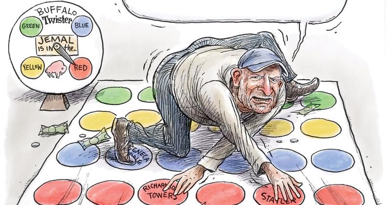 Adam Zyglis: Douglas Jemal Adam Zyglis: Douglas Jemal