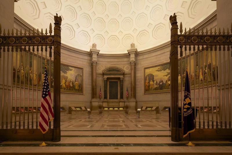 The Championship Round of the Harlan Institute Competition Will Be Held In The Rotunda of The National Archives