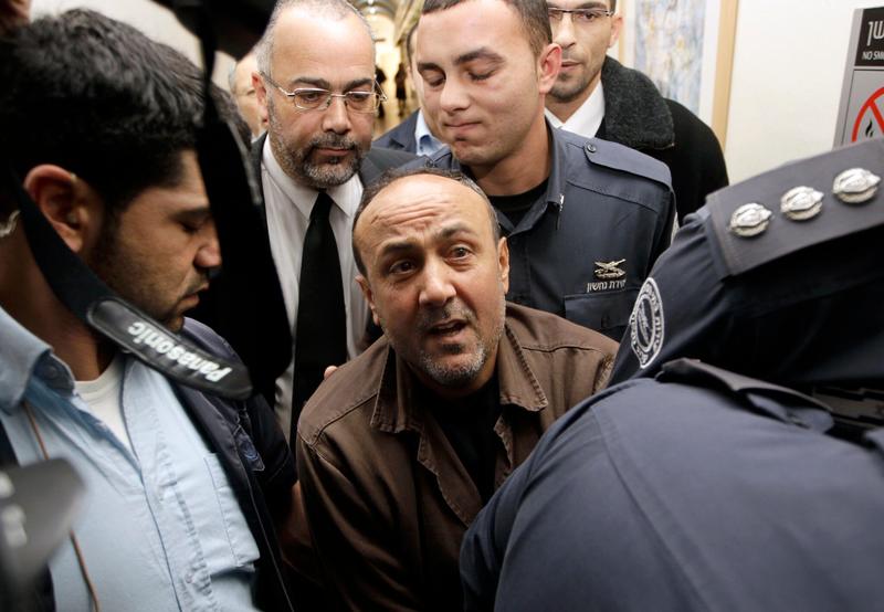 Barghouti said beaten, suffered broken ribs in jail; prison officials reject claim Barghouti said beaten, suffered broken ribs in jail; prison officials reject claim