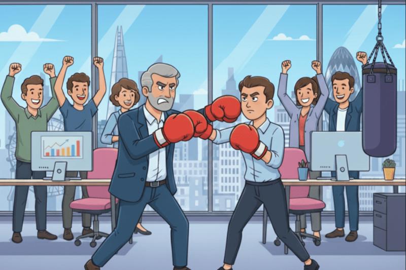 Stop coddling your staff! Good bosses spar with their employees