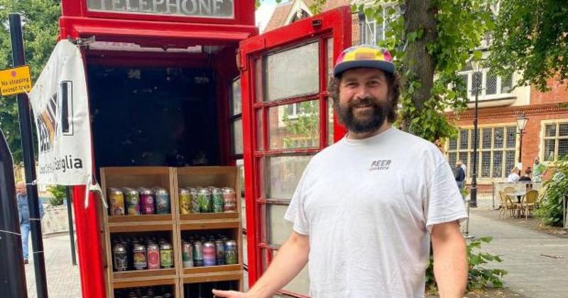 Beer entrepreneur behind telephone box off-license given new government-backed role