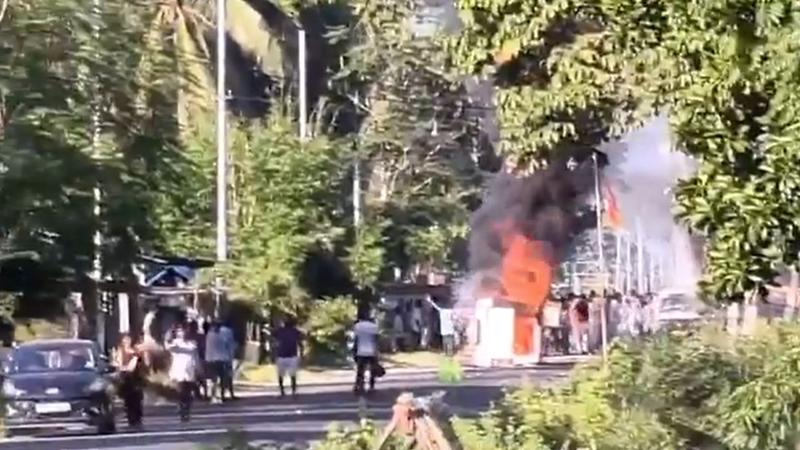 Student killed, dozens injured as violent clash erupts in Nikashi; mobile internet suspended