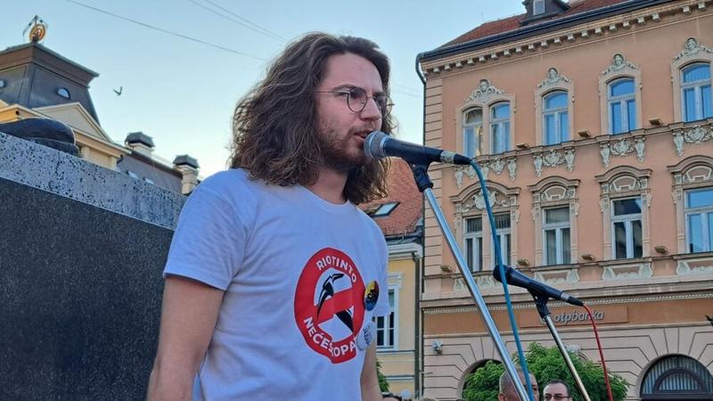Student Branislav Đorđević: Sudi nam se zbog onoga što mislimo