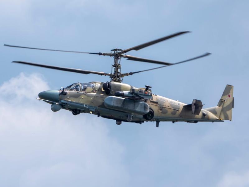 Two Russian Pilots Likely Killed in a Ka-52 Helicopter Crash Two Russian Pilots Likely Killed in a Ka-52 Helicopter Crash