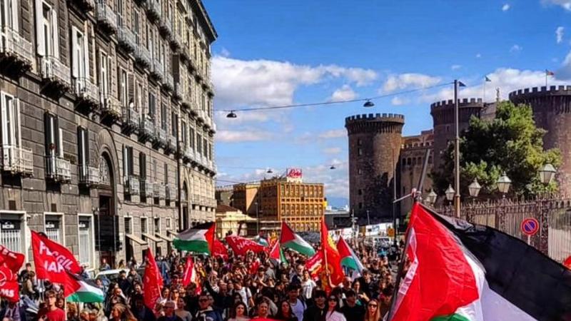 Attivisti per Gaza sabatoÂ di nuovo in piazza.Â Appello firmato da Braucci, Celestini, Ricciardi, Sansone