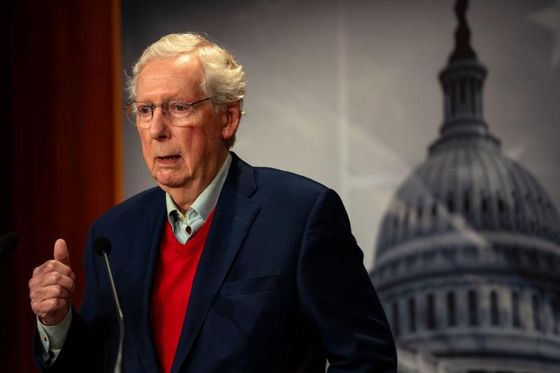 Mitch McConnell, 83, Collapses in Senate Office Building