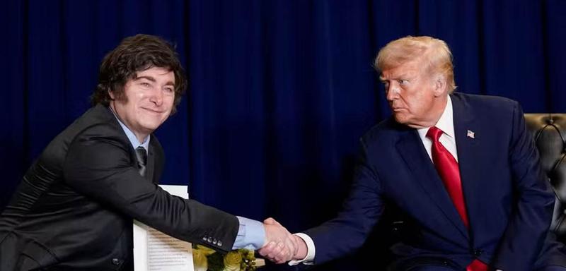 Sucesso retumbante do plano argentino leva Milei a pedir socorro a Trump