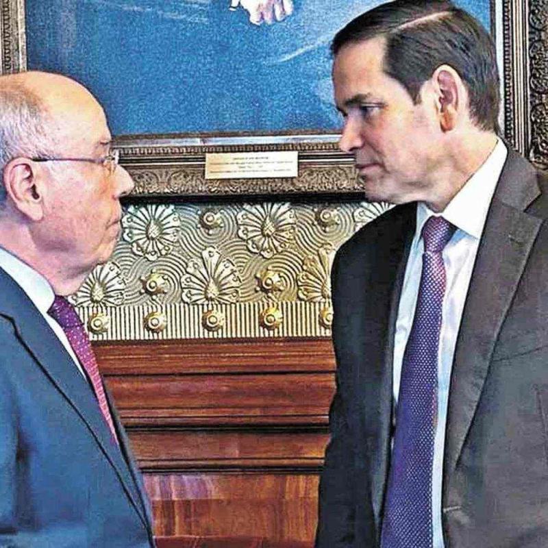 Vieira e Rubio dão a largada na negociação do tarifaço contra o Brasil