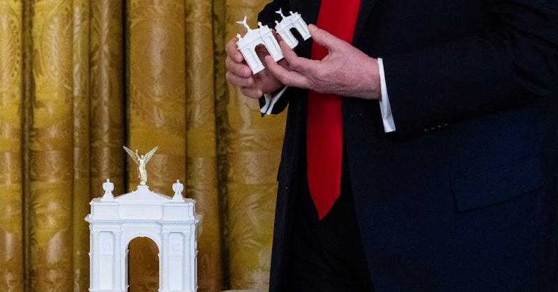 Trump Admits He’s Building ‘Arc de Trump’ for ‘Me’