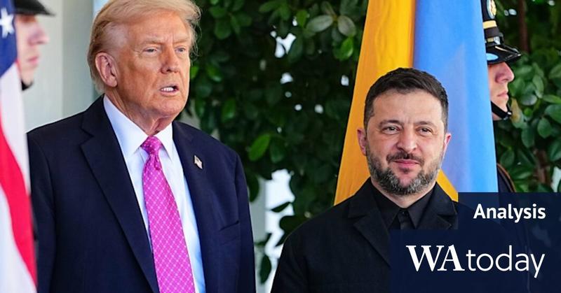 With Zelensky meeting, Trump makes clear his role in this conflict