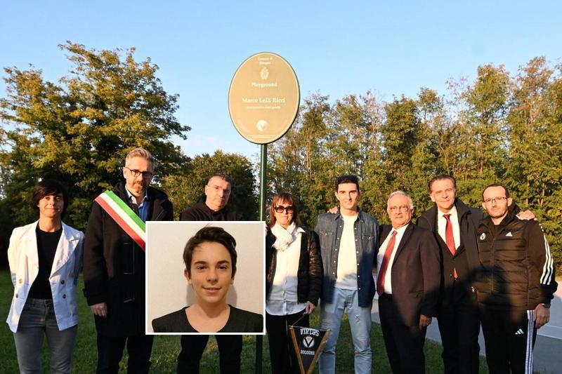 Un playground per Marco. La dedica a Casa Virtus