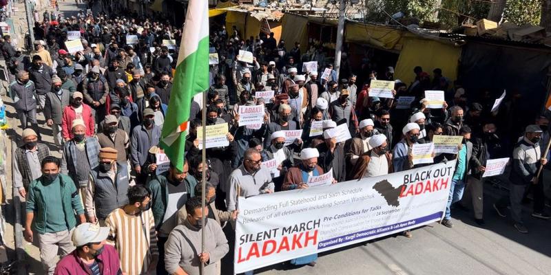 'We Are Only Four': Amidst Curfew, Ladakh Religious Heads Lead Symbolic March