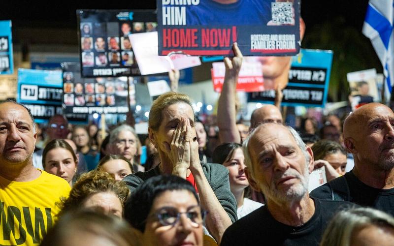 ‘Our fight isn’t over’: Hostages Square rally shows Israel’s uncertainty and determination