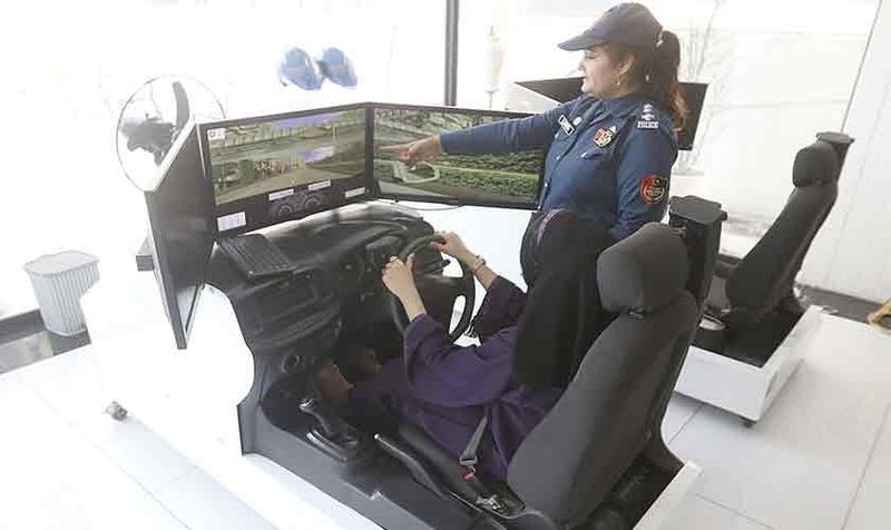 Women behind the wheel
