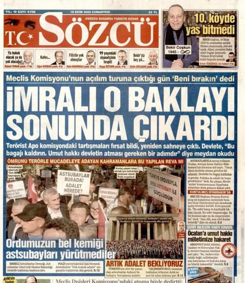 Dün kırmızı çizgiydi, bugün masa ayağı oldu Dün kırmızı çizgiydi, bugün masa ayağı oldu