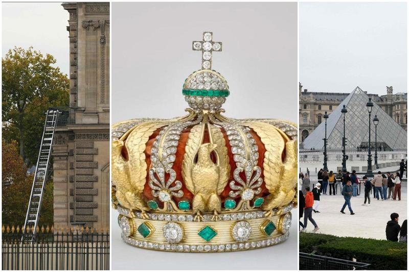 Colpo clamoroso al Louvre, rubati i gioielli di Napoleone. L'arrampicata sul montacarichi, le finestre rotte, la fuga in scooter. Ritrovata la corona dell'imperatrice