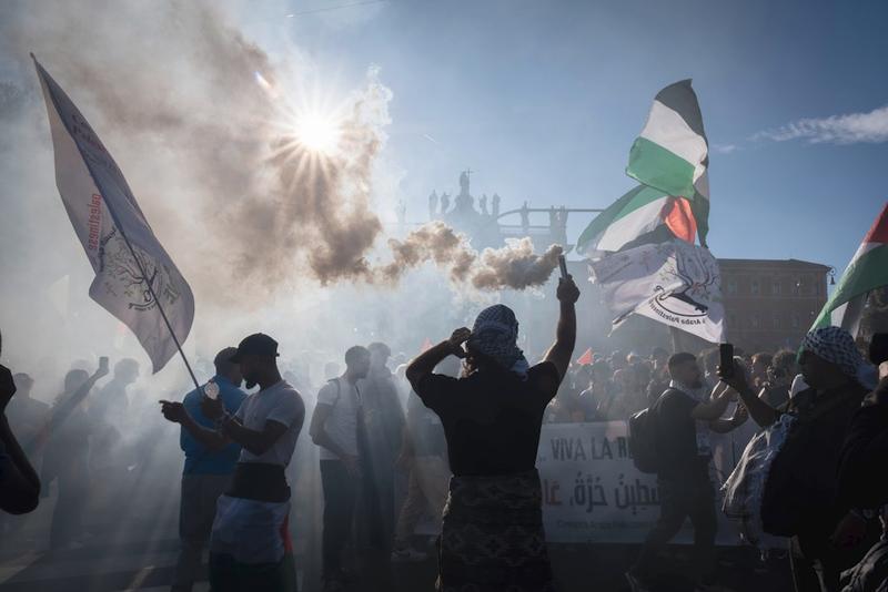 Italien für Palästina im Dauerprotest: „Viele lehnen das Wertesystem des Westens ab“
