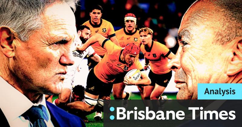 The Wallabies’ complicated – and comedic – reunion with ‘uncle Eddie’