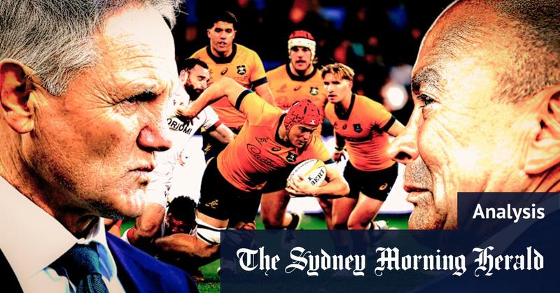 The Wallabies’ complicated – and comedic – reunion with ‘uncle Eddie’