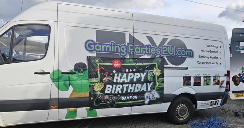 Fortnite and Minecraft fun hits the road in party truck