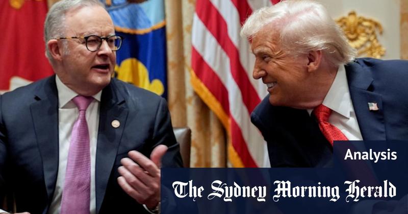 Albanese knows Trump loves nothing more than making deals. He came prepared Albanese knows Trump loves nothing more than making deals. He came prepared