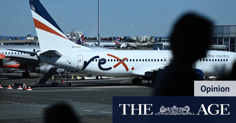 Rex Airlines rescue more a relief than cause for celebration