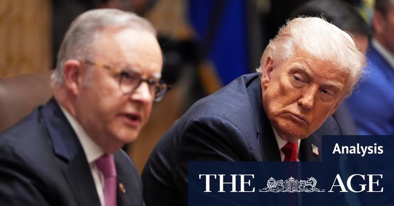 Albanese secured the least expected outcome of his Trump encounter: Harmony instead of hysteria
