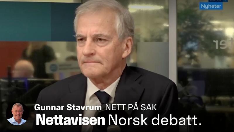 Umulig å tro på Jonas Gahr Støre