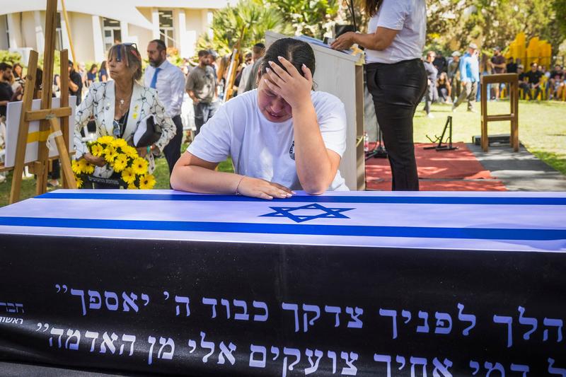 Slain hostage Ronen Engel is laid to rest, remembered for his boundless optimism