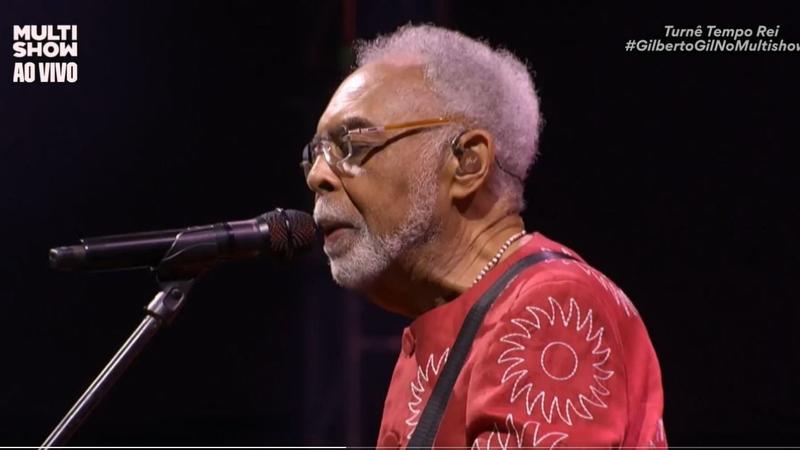 Gilberto Gil – Tempo Rei: evitei até onde puder assistir; mas o show veio até nós