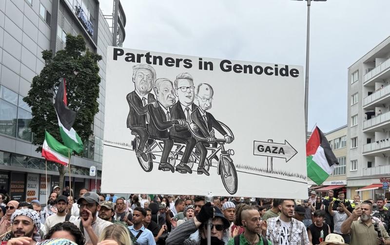 Growing international criticism of German anti-Palestinian repression Growing international criticism of German anti-Palestinian repression