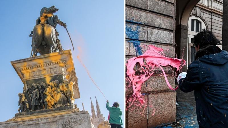 Ultima generazione, dal blitz alla «Prima» della Scala alla sede pd imbrattata. I pm: in 11 a processo