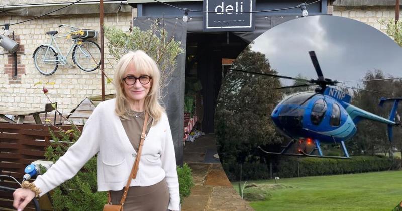 'Heli deli' boss hits back at angry villagers as 'chopper shopper' row spirals