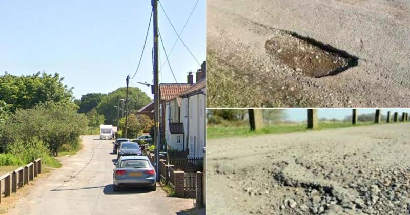 Calls grow for urgent repairs to pothole-ridden Norfolk road Calls grow for urgent repairs to pothole-ridden Norfolk road
