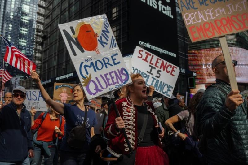 Networks Pour Out Positive Publicity on 'No Kings' Protests Networks Pour Out Positive Publicity on 'No Kings' Protests