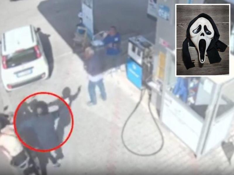 Video | A mano armata conÂ la maschera di Scream,Â 11 distributori svaligiati in un mese: presi due rapinatori