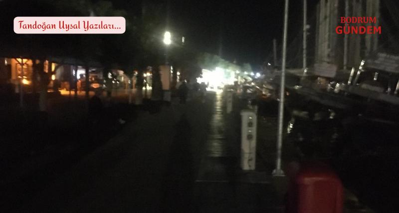 Bodrum Susuzluktan Sonra Şimdi de Karanlığa Mahkûm Bodrum Susuzluktan Sonra Şimdi de Karanlığa Mahkûm