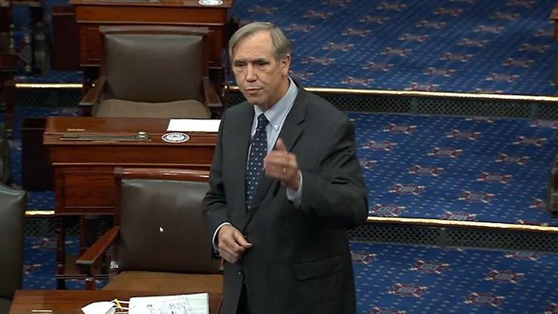 Merkley Speaks for 14 Hours on Senate Floor About Dangers of Trump