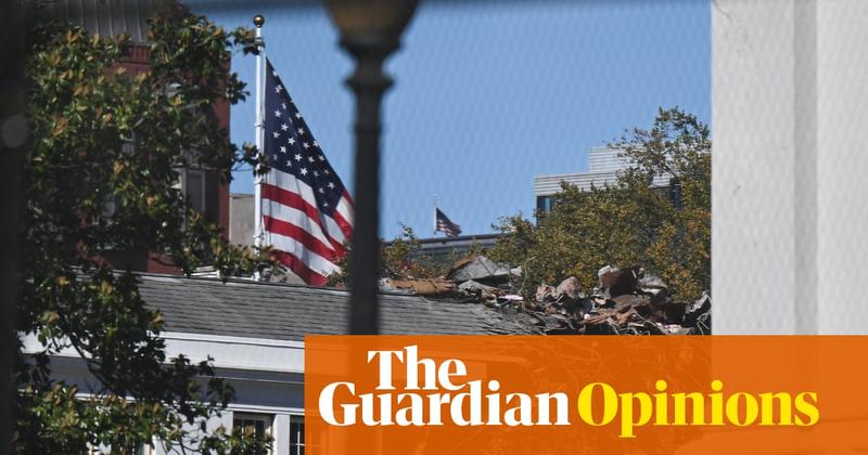 Big? Beautiful? Donald Trump is literally ripping apart the home of US democracy. Is anyone really surprised?