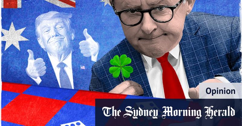 Albanese is a politician who has relied on luck. Finally he seems to be making his own