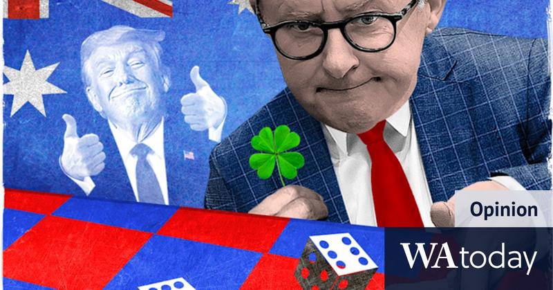 Albanese is a politician who has relied on luck. Finally he seems to be making his own