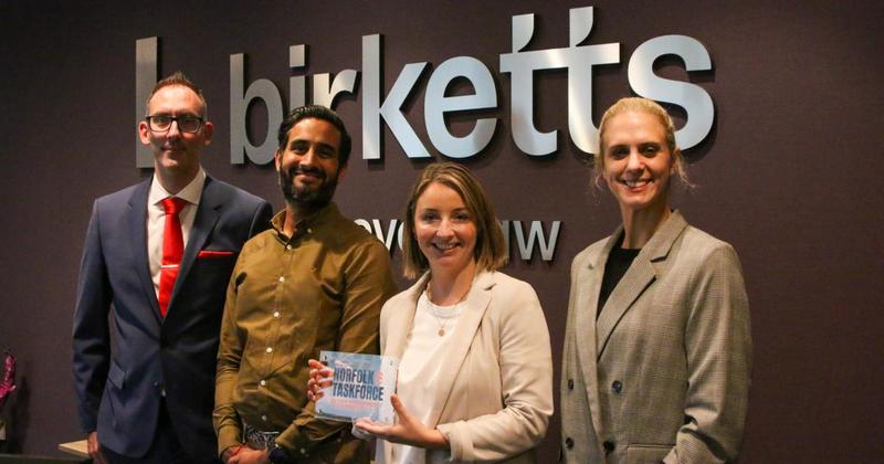 Leading law firm backs new taskforce spearheaded by podcast star