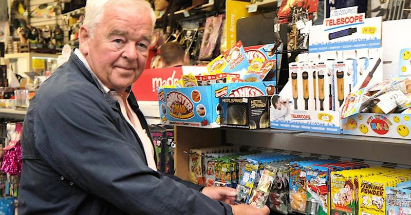 Long-serving councillor who set up 'Britain's biggest joke shop' steps down