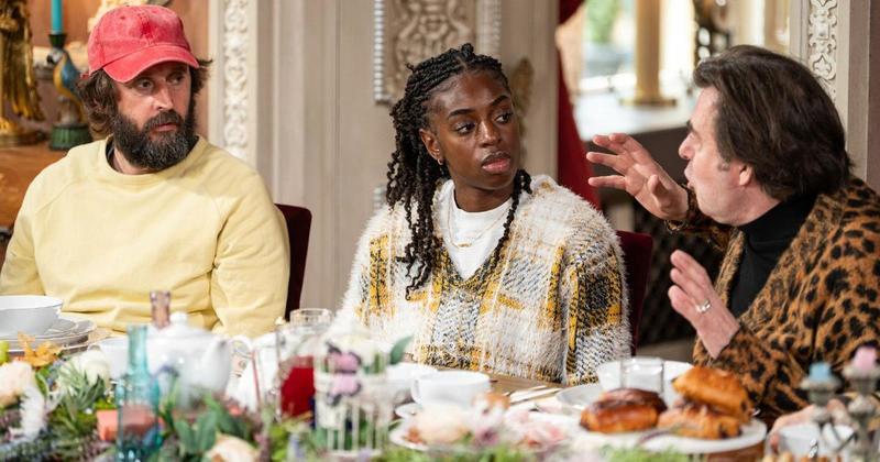 Celebrity Traitors episode 5 Faithful murdered by Jonathan, Alan and Cat Celebrity Traitors episode 5 Faithful murdered by Jonathan, Alan and Cat