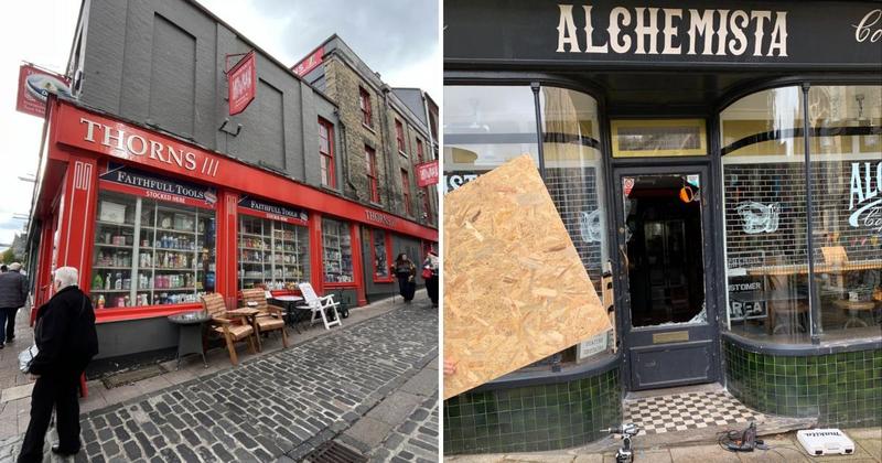 Brazen break-ins at well-known shops in the Norwich Lanes Brazen break-ins at well-known shops in the Norwich Lanes