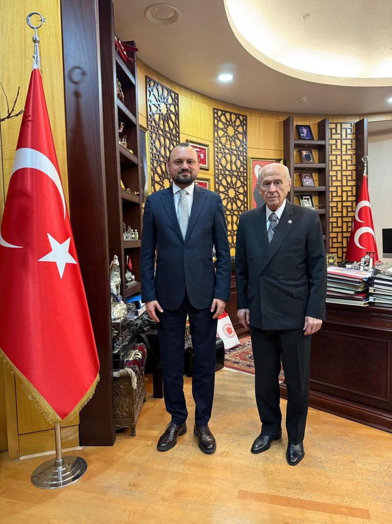 Odatv'den MHP lideri Devlet Bahçeli'ye ziyaret